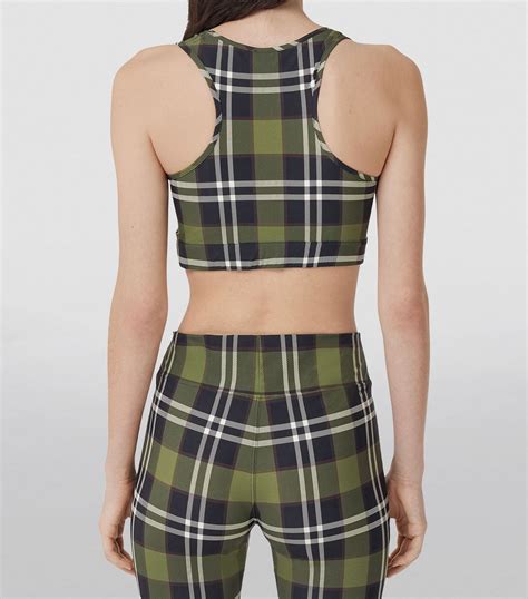 burberry print bandeau top|burberry cropped tops.